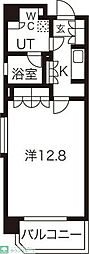 日神デュオステージ杉並井荻 2階1Kの間取り