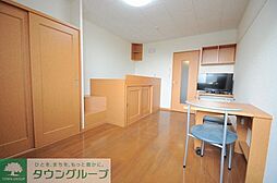 レオパレスエスポワール 201 2階1Kのリビング/ダイニング