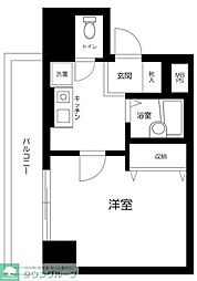 ヴェルステージ練馬 1Kの間取図画像