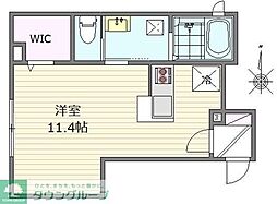 THEMAHALLO ワンルームの間取図画像