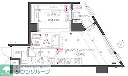 ZOOM練馬高野台 1LDKの間取図画像