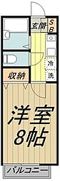 サンモール杉並 1Kの間取図画像