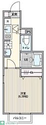 MIJAS中野新井薬師 1Kの間取図画像
