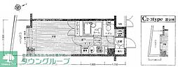 フェニックス高井戸南 1Kの間取図画像