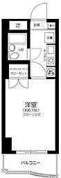 ワコーレ八幡山 1Kの間取図画像