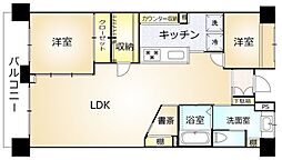 間取図画像 2SLDK