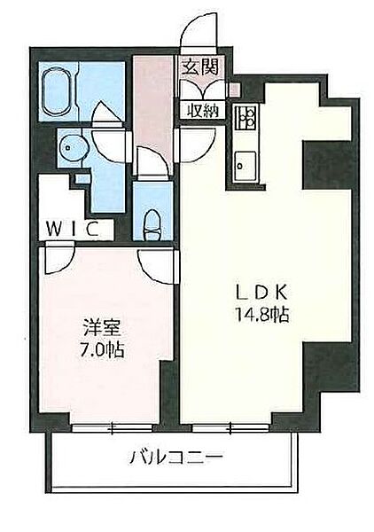 プライムメゾン市谷山伏町 1001｜東京都新宿区市谷山伏町(賃貸マンション1LDK・10階・50.03㎡)の写真 その2