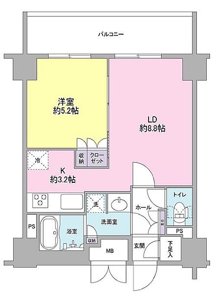 コンフォリア春日富坂 1105｜東京都文京区春日１丁目(賃貸マンション1LDK・11階・42.94㎡)の写真 その2