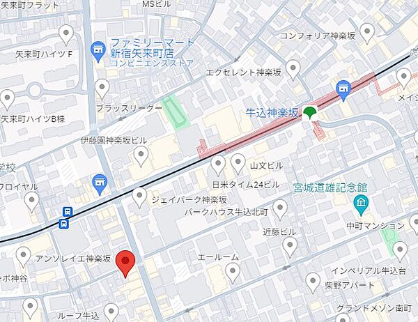 レピュア神楽坂駅前レジデンス 403｜東京都新宿区細工町(賃貸マンション1LDK・4階・37.30㎡)の写真 その29