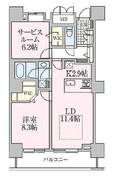 ロイヤルパークスタワー南千住 3103｜東京都荒川区南千住４丁目(賃貸マンション1SLDK・31階・67.24㎡)の写真 その2