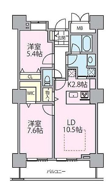 ロイヤルパークスタワー南千住 1909｜東京都荒川区南千住４丁目(賃貸マンション2LDK・19階・62.23㎡)の写真 その2