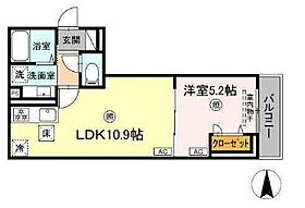 レクシア東尾久 303 ｜ 東京都荒川区東尾久３丁目未定（賃貸アパート1LDK・3階・37.65㎡） その2