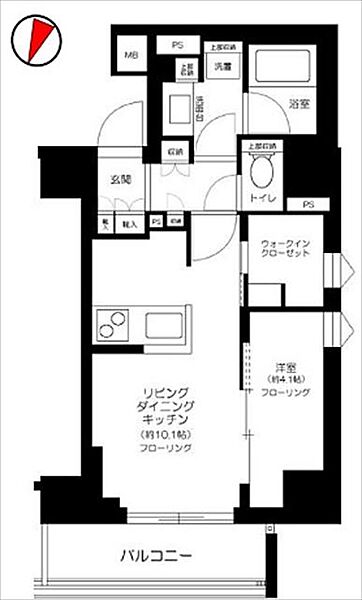 クレヴィア本郷春日ステーションフロント 7F｜東京都文京区本郷４丁目(賃貸マンション1LDK・7階・40.01㎡)の写真 その2