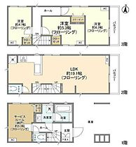 コレット町屋 08 ｜ 東京都荒川区町屋５丁目13-18（賃貸一戸建3LDK・1階・91.91㎡） その2