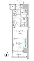 アーバネックス浅草 904 ｜ 東京都墨田区吾妻橋１丁目11-9（賃貸マンション1DK・9階・25.95㎡） その2