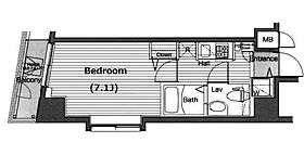 ガラ・ステーション四谷三丁目 10F ｜ 東京都新宿区舟町1-1（賃貸マンション1K・10階・22.59㎡） その2