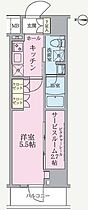 アークマーク南千住レジデンス(ARKMARK南千住RESID 504 ｜ 東京都台東区清川２丁目25-11（賃貸マンション2K・5階・25.81㎡） その2