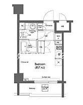 プラウドフラット新宿河田町 503 ｜ 東京都新宿区河田町3-29（賃貸マンション1R・5階・21.26㎡） その2