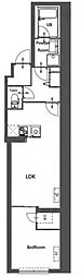 クレアティフ東日暮里(CREATIF東日暮里) 1LDKの間取図画像