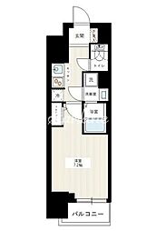 HY's三ノ輪 1Kの間取図画像