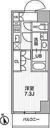 SEASONFLATS浅草言問道り 1Kの間取図画像