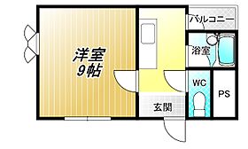 マーキュリーハイム飛田  ｜ 大阪府東大阪市御厨南1丁目（賃貸マンション1K・3階・21.95㎡） その2