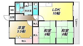 エスペラール 103 ｜ 大阪府八尾市美園町1丁目63-2（賃貸マンション3LDK・1階・61.98㎡） その2