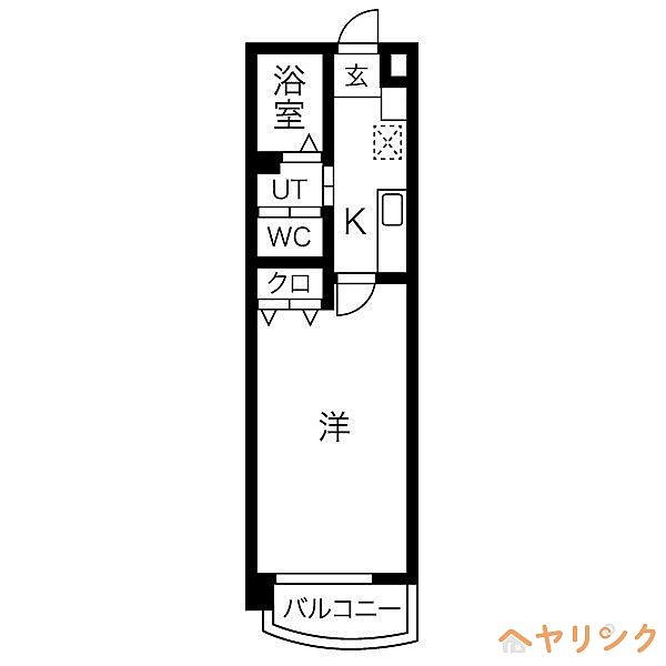 フジスター本郷マンション ｜愛知県名古屋市名東区本郷3丁目(賃貸マンション1K・5階・24.51㎡)の写真 その2