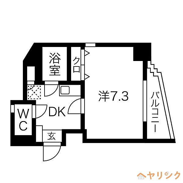 EFFORT-HONGO ｜愛知県名古屋市名東区本郷3丁目(賃貸マンション1K・3階・23.94㎡)の写真 その2