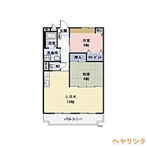 愛知県尾張旭市城前町3丁目2-7（賃貸マンション2LDK・3階・56.00㎡） その2