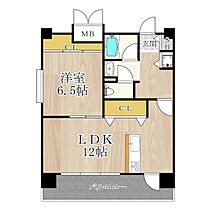 大阪府大阪市浪速区桜川2丁目（賃貸マンション1LDK・3階・44.56㎡） その2