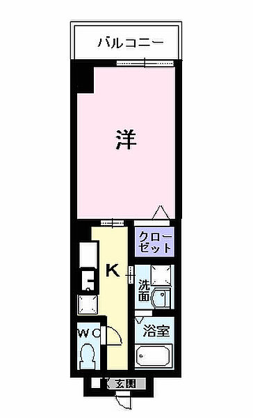 大阪府大阪市住吉区苅田5丁目(賃貸マンション1R・2階・30.96㎡)の写真 その4