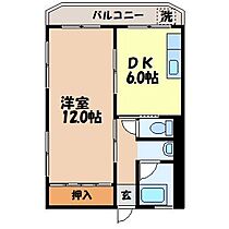 河野ビル 402 ｜ 長崎県長崎市橋口町24-8（賃貸マンション1DK・4階・34.32㎡） その2