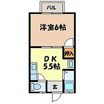 ロワールハイツ 102 ｜ 長崎県長崎市泉３丁目15-15（賃貸アパート1DK・1階・24.93㎡） その2