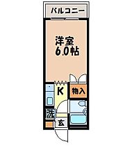 シティハウス中園 303 ｜ 長崎県長崎市中園町17-21（賃貸マンション1R・3階・22.33㎡） その2