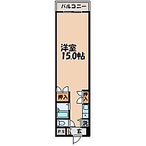 プレジール若竹 601 ｜ 長崎県長崎市若竹町1-9（賃貸マンション1R・6階・33.24㎡） その2