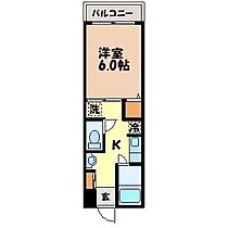 レジデンス久保 205 ｜ 長崎県長崎市坂本１丁目6-14（賃貸マンション1K・2階・19.83㎡） その2