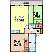 ロイヤルガーデン仲沖 D棟 102 ｜ 長崎県諫早市仲沖町28-13（賃貸アパート2LDK・1階・53.76㎡） その2