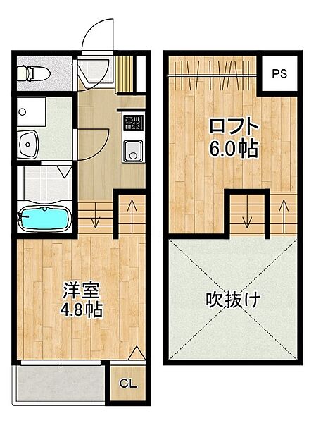 MODERN PALAZZO Isahaya S.R.（上町 103｜長崎県諫早市上町(賃貸アパート1SK・1階・20.87㎡)の写真 その2