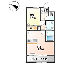 グランドソレイユ栄田（栄田町） 201 ｜ 長崎県諫早市栄田町1039-4（賃貸アパート1LDK・2階・40.50㎡） その2