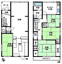 物件画像 店舗付き戸建て　西区王塚台6丁目　中古戸建