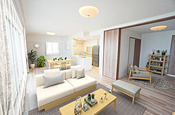 アネシアフロル東浦「駅歩2分×ペット可×築浅」 1310 4LDKのリビング/ダイニング