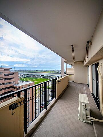バルコニー キングスコート豊田中田弐番館「リノベ×最上階×駐車場複数台」 15階/1506