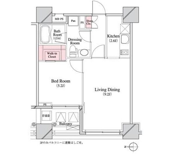 パークキューブ八丁堀 ｜東京都中央区八丁堀4丁目(賃貸マンション1LDK・5階・40.66㎡)の写真 その2