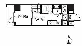 グランパセオ清澄白河II  ｜ 東京都江東区石島3-8（賃貸マンション1DK・7階・25.44㎡） その2