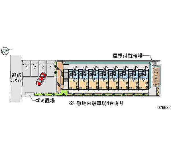 シマサン17 208｜千葉県鎌ケ谷市西佐津間1丁目(賃貸アパート1K・2階・20.28㎡)の写真 その20