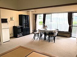 リセス河口湖Ａ棟 (大石) 1LDKのリビング/ダイニング