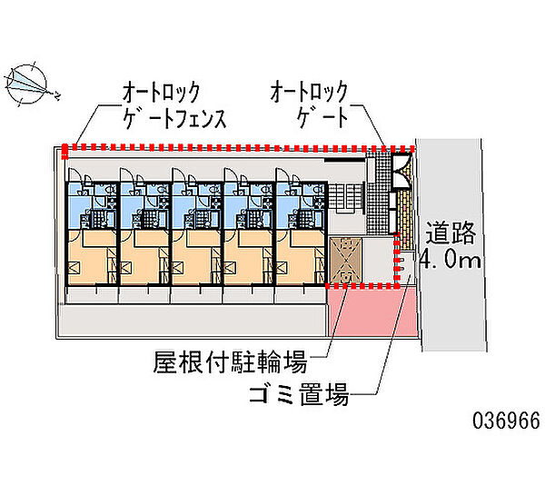 レオパレスベルローズ ｜大阪府大阪市淀川区新高1丁目(賃貸マンション1K・3階・20.00㎡)の写真 その5