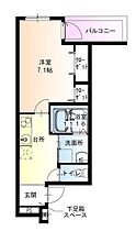 大阪府大阪市西淀川区出来島1丁目（賃貸アパート1K・3階・28.19㎡） その2