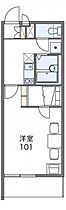 レオパレスラ　グラシューズ  ｜ 京都府京田辺市三山木中央2丁目（賃貸マンション1K・2階・26.08㎡） その2